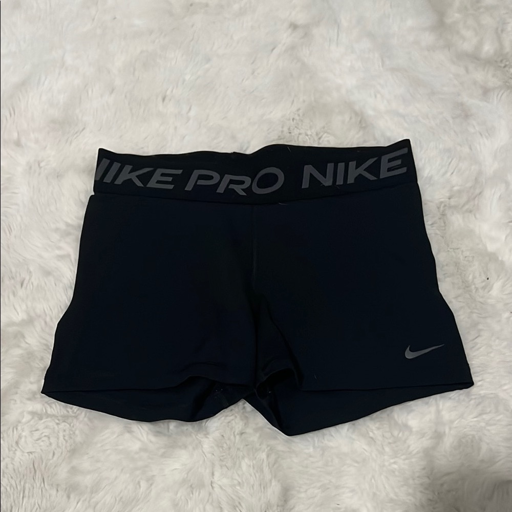 Nike Black Athletic Shorts with Compression Fit